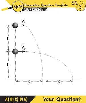 Vector illustration of a forces and motion Stockillustratie