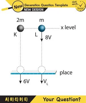 Vector illustration of a forces and motion Stockillustratie