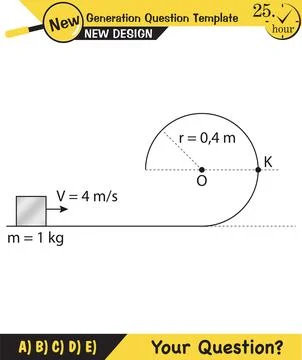 Vector illustration of a forces and motion Stockillustratie