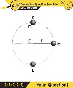 Vector illustration of a forces and motion Stock Illustration