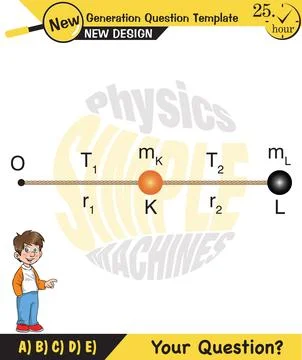 Vector illustration of a forces and motion Stock Illustration