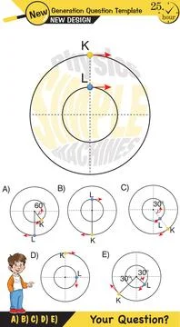 Vector illustration of a forces and motion Stockillustratie