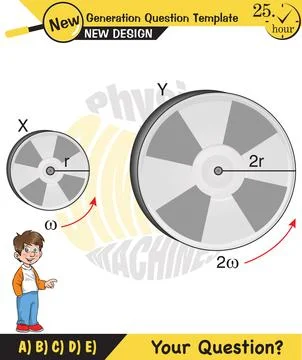 Vector illustration of a forces and motion Stockillustratie