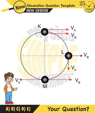 Vector illustration of a forces and motion Stockillustratie