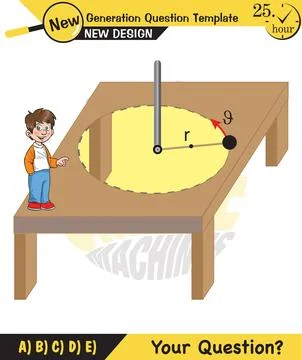 Vector illustration of a forces and motion Stockillustratie