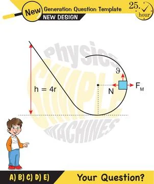 Vector illustration of a forces and motion Stockillustratie