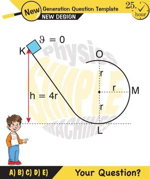 Vector illustration of a forces and motion Stockillustratie