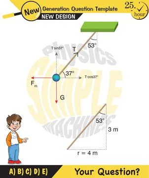 Vector illustration of a forces and motion Stockillustratie