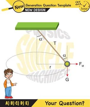Vector illustration of a forces and motion Stockillustratie