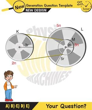 Vector illustration of a forces and motion Stock Illustration