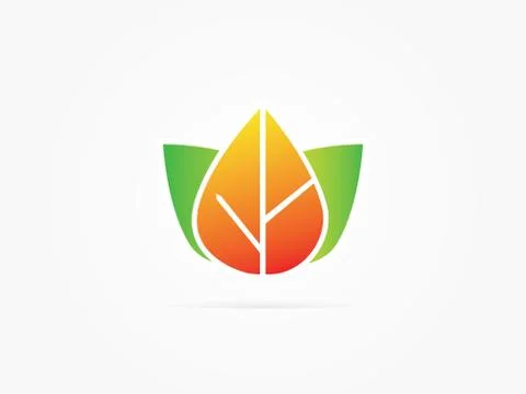 Vector Illustration Four leaf clover collection colorful Stock Illustration