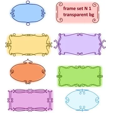 Vector illustration frame for inserting text and pictures vintage fence fine Stock Illustration