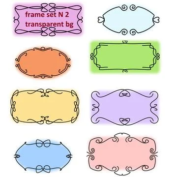 Vector illustration frame for inserting text and pictures vintage fence fine Stock Illustration