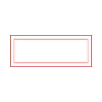 Vector illustration frame of rubber stamp Stock Illustration