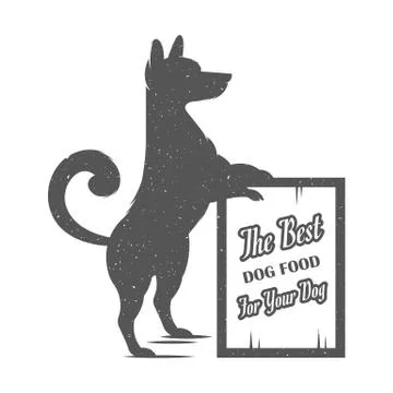 Vector Illustration Funny Dog Stock Illustration