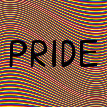 Vector illustration. Gay vector flag or LGBT vector flag. Gay culture symbol Stock-Illustration