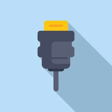 Vector illustration of a generic electrical plug Stock Illustration