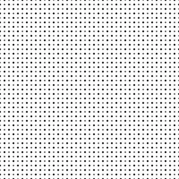 Vector illustration. Geometric seamless pattern. Monochrome small dots Stock Illustration