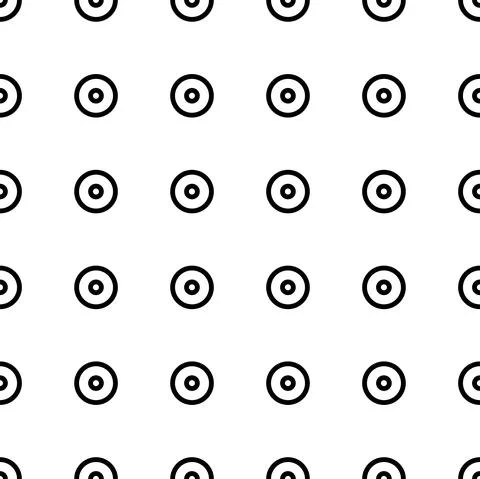 Vector illustration. Geometric seamless pattern. Solid dots Stock Illustration