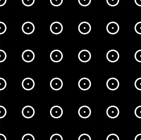 Vector illustration. Geometric seamless pattern. Solid dots Stock Illustration