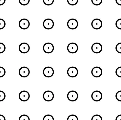 Vector illustration. Geometric seamless pattern. Solid dots Illustrazione stock