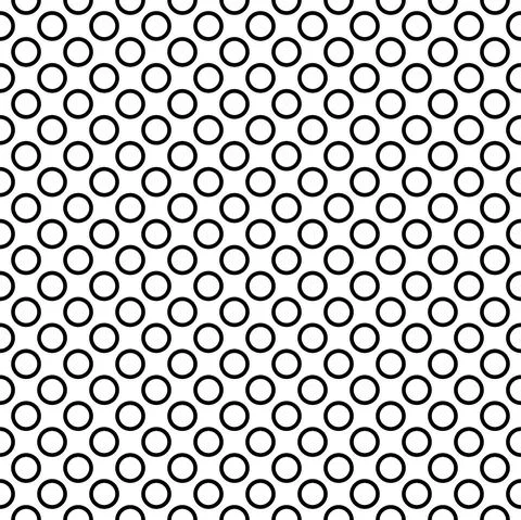 Vector illustration. Geometric seamless pattern. Solid dots Stock Illustration