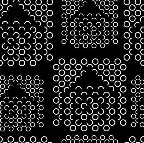 Vector illustration. Geometric seamless pattern. Stock Illustration