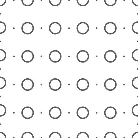 Vector illustration. Geometric seamless pattern. Solid dots and rhombus-shape Illustrazione stock