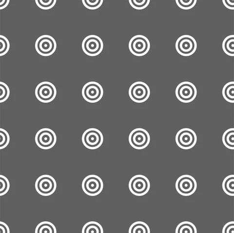 Vector illustration. Geometric seamless pattern. Solid dots Stock Illustration