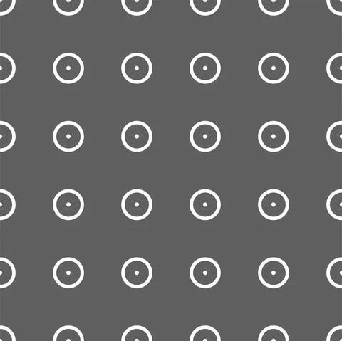 Vector illustration. Geometric seamless pattern. Solid dots Stock Illustration