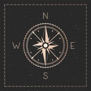 Compass Rose Illustrations ~ Stock Compass Rose Vectors