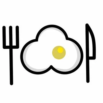 Vector illustration graphic of fried egg Stock Illustration