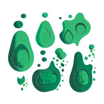Vector illustration of green eco background earth day Stock Illustration