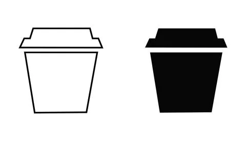 Vector illustration of a green plastic trash bin Stock Illustration
