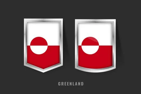 Vector Illustration of GREENLAND Label Logo. GREENLAND Badge Sign GREENLAND.. Stock Illustration