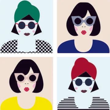 Vector illustration of Group of people Stock Illustration