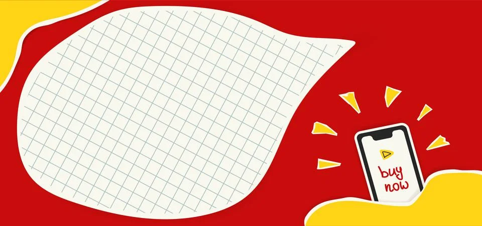 Vector illustration with halftone elements for decoration of advertising or s Stock Illustration