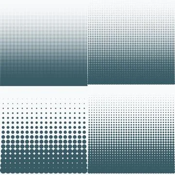 Vector illustration of a halftone pattern Stock Illustration