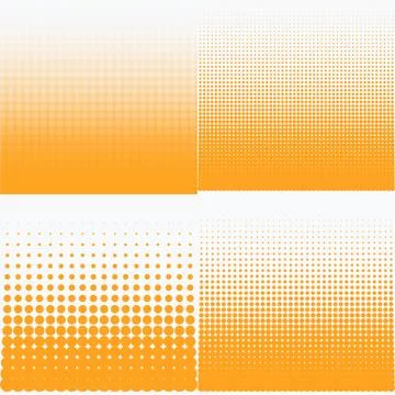 Vector illustration of a halftone pattern Stock Illustration