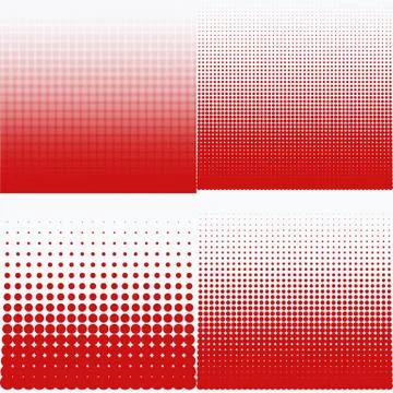 Vector illustration of a halftone pattern Stock Illustration