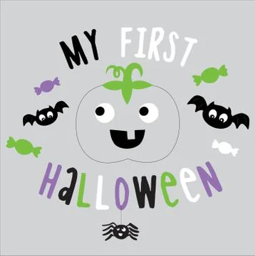 Vector illustration of halloween design Stock Illustration