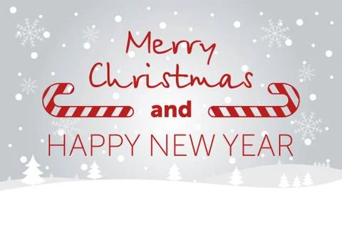 Vector illustration. Hand drawn elegant modern brush lettering of Merry Illustrazione stock