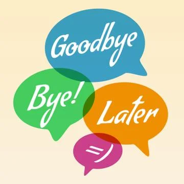 Vector illustration - Hand drawn speech bubble. Set with text g Stock Illustration