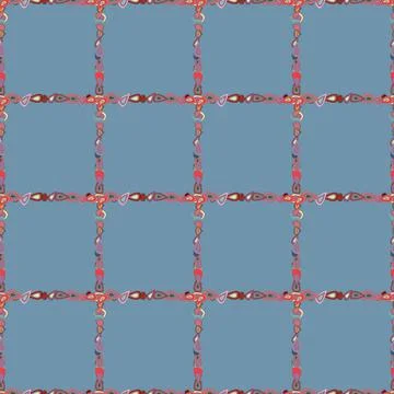 Vector illustration. Hand drawn vector border frame doodles. Seamless. 스톡 일러스트