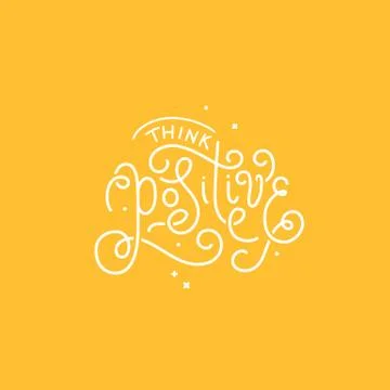 Vector illustration with hand-lettering phrase Stock Illustration