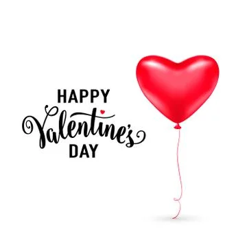 Vector illustration of happy valentines day card Stock Illustration