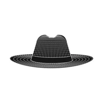 Vector illustration of headgear and cap icon. Collection of headgear and Stock Illustration