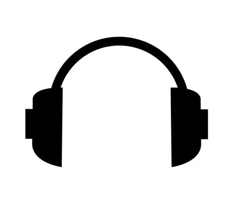 Vector illustration headphone icon Stock Illustration