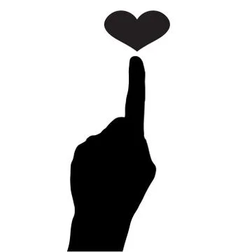 Vector illustration of heart. Stock Illustration