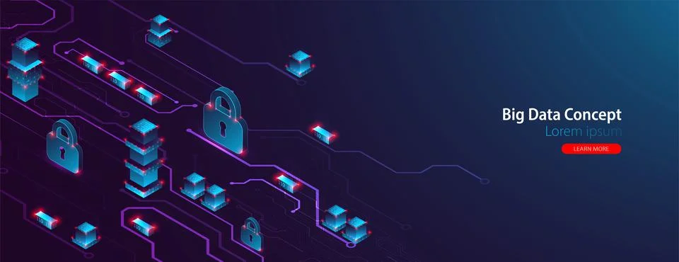 Vector illustration, Hi-tech digital technology and engineering theme 스톡 일러스트